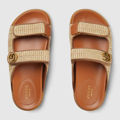 Women's Sandal With Double G