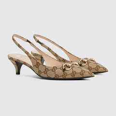 Women's Horsebit Slingback Pump