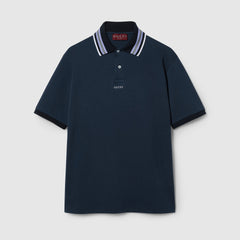 Cotton Polo Shirt With Embroidery