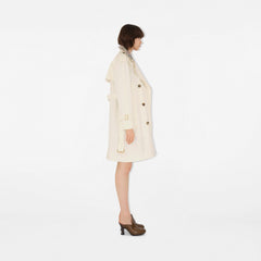 Mid-length Check Collar Castleford Trench Coat