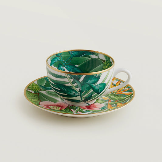 Passifolia Tea Cup And Saucer