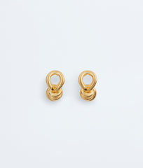 Knot Hoop Earrings