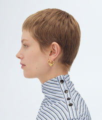 Knot Hoop Earrings