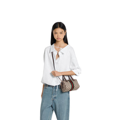 Ophidia Crystals Small Boston Bag