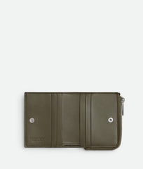 Intrecciato Stamp Bi-Fold Wallet