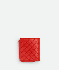 Intrecciato Stamp Bi-Fold Wallet