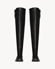 Joe Over-The-Knee Boots In Smooth Leather