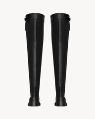 Joe Over-The-Knee Boots In Smooth Leather