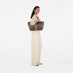 Medium Check Tote