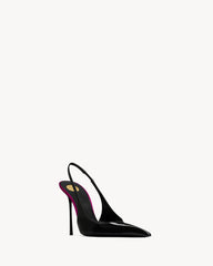 Amalia Slingback Pumps In Patent Leather