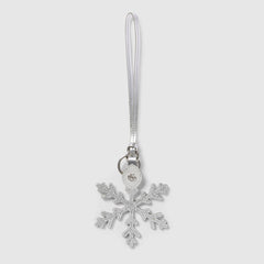 Snowflake-Shaped Bag Charm