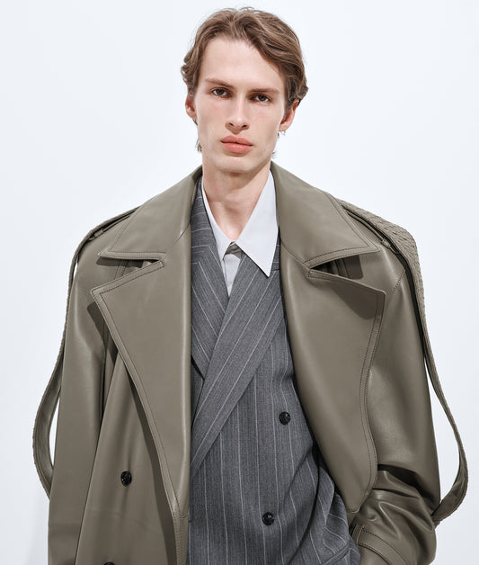 Leather Coat