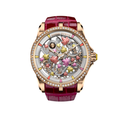 Excalibur Brocéliande Dawn Rose DBEX1208 38mm, Automatic, Self-Winding