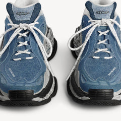 Men's Triple S.2 Denim Trainers In Blue