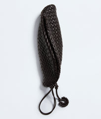 Onda Small Intreccio Leather Clutch