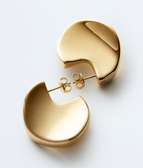 Medium Disc Earrings