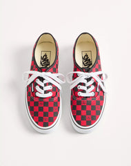 Valentino Garavani And Vans Low-Top Trainer in Fabric with VLogo Checkerboard Print