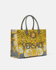 Cheetah Foulard La Medusa Large Tote Bag