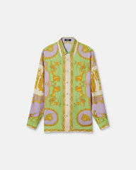 Printed Silk Twill Regular Shirt
