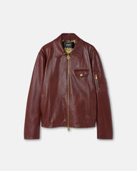 Leather Blouson Jacket