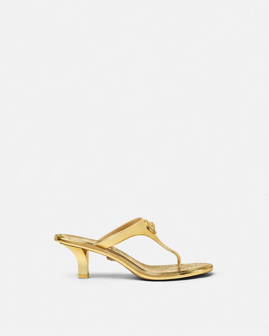 Alia Metallic Thong Sandals 55 mm