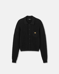Mixed-Stitch Wool Knit Jumper