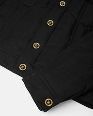 Crushed Nylon Satin Padded Jacket