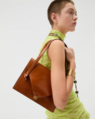 Severine Leather Shoulder Bag
