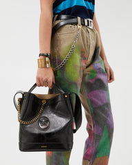 Pivot Small Leather Bucket Bag