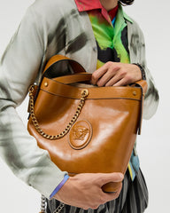 Pivot Small Leather Bucket Bag