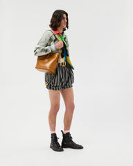 Pivot Small Leather Bucket Bag