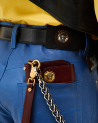 Emblème Long Leather Wallet