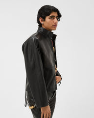 Leather Blouson