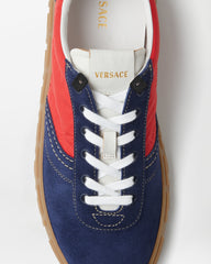 Greca Suede & Nylon Trainers