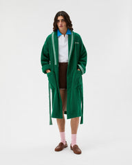 Cotton-terry Jacquard Bathrobe