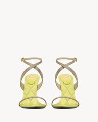 Ivresse Sandals In Satin Crepe And Crystals