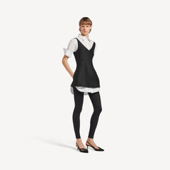 Women's Hybrid Shirt Dress in Black