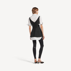 Women's Hybrid Shirt Dress in Black