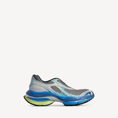 Men's D'orsay Trainers In Grey/blue/yellow