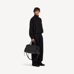 Men's Le City Boston Bag Large In Black