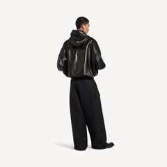 Men's Loose Fit Workwear Trousers in Black
