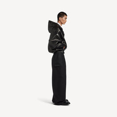 Men's Loose Fit Workwear Trousers in Black