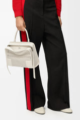 Medium Amazona 180 Bag In Woven Calfskin