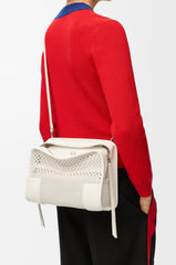 Medium Amazona 180 Bag In Woven Calfskin