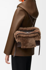 Medium Amazona 180 Bag In Soft Calfskin And Shearling