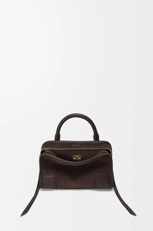 Mini Amazona 180 Bag In Suede