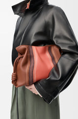 Medium Flamenco Clutch Landscape In Nappa Calfskin