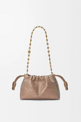 Mini Flamenco Purse In Pearlised Ostrich