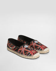 Espadrilles In Carretto-print Canvas