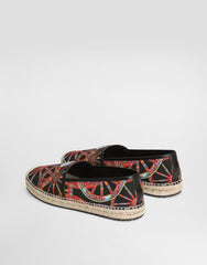 Espadrilles In Carretto-print Canvas